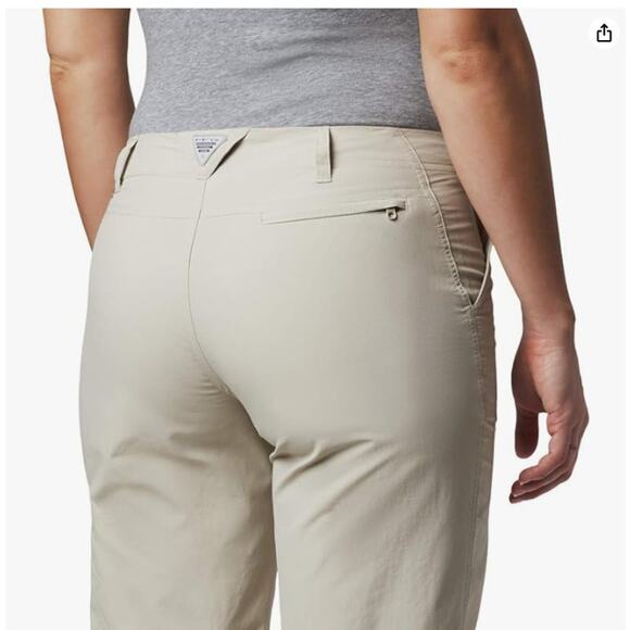 COLUMBIA Women's Full Length Roll Aruba Pant Size 12 - Picture 3 of 14